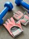 Рукавички спортивні жіночі для фітнесу рожеві S 5075 фото 2