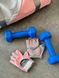 Рукавички спортивні жіночі для фітнесу рожеві S 5075 фото 3